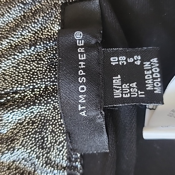 ATMOSPHERE, SILVER METALLIC SPARKLE Leggings, Made in Maldova😍 - Picture 5 of 5